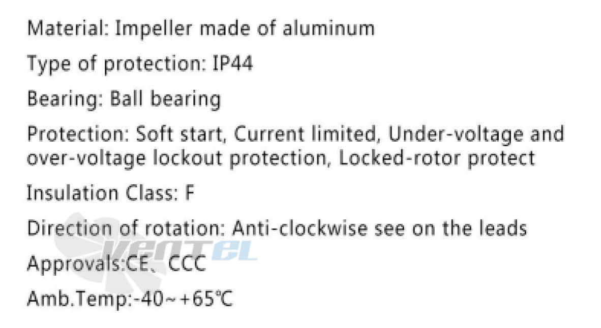 Fans-tech FANS-TECH SC280D3-DF0-02 - описание, технические характеристики, графики