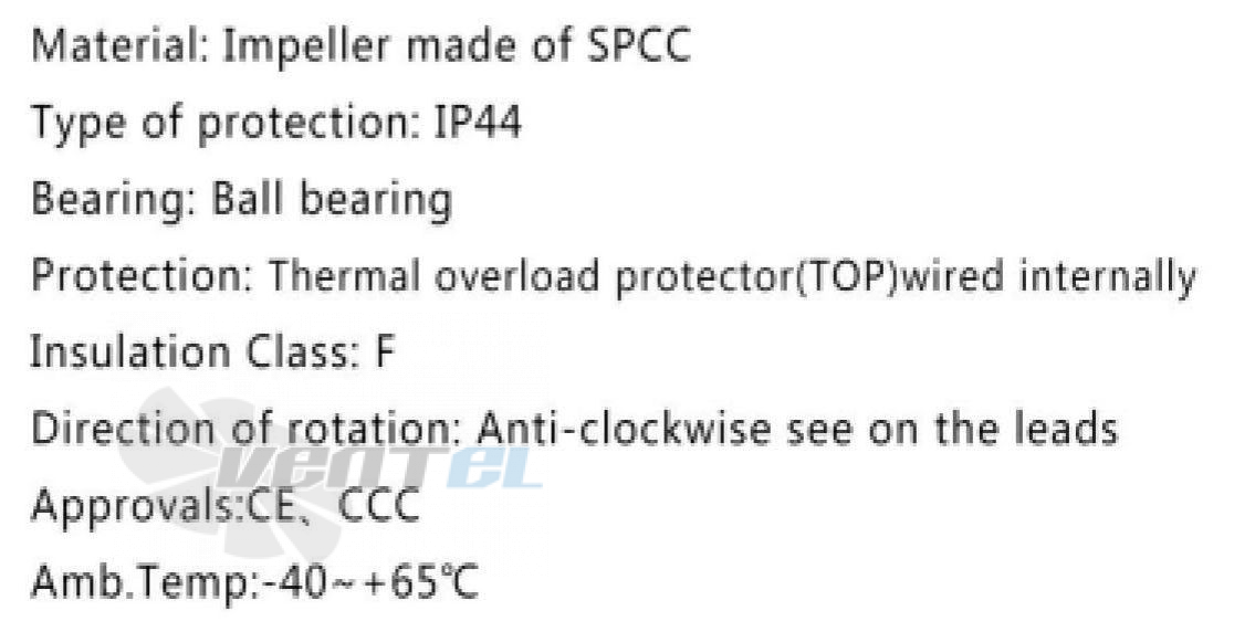 Fans-tech FANS-TECH DH220E5-075-000 - описание, технические характеристики, графики