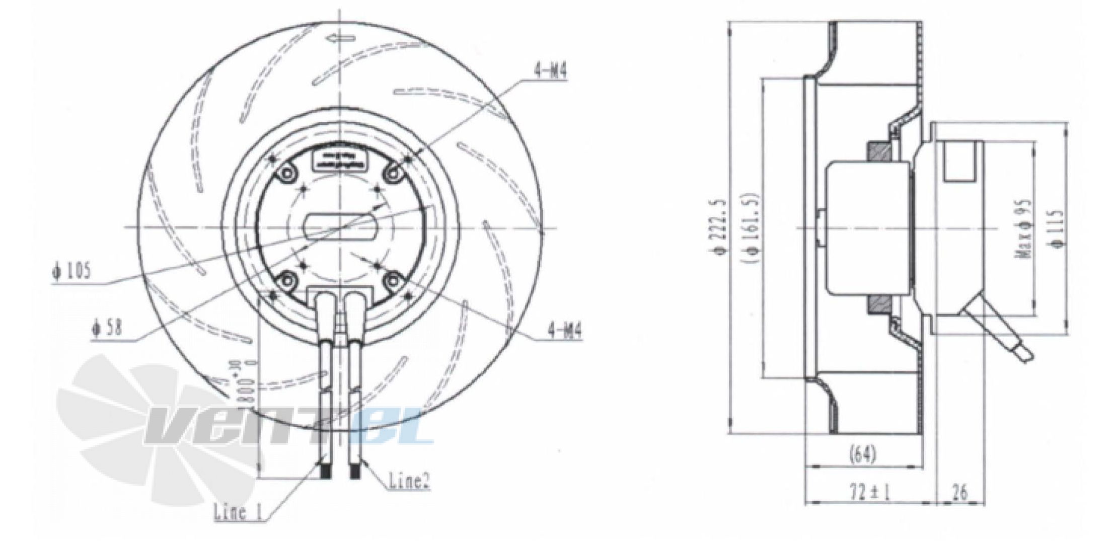 Fans-tech FANS-TECH SC220E2-AGT-01 - описание, технические характеристики, графики