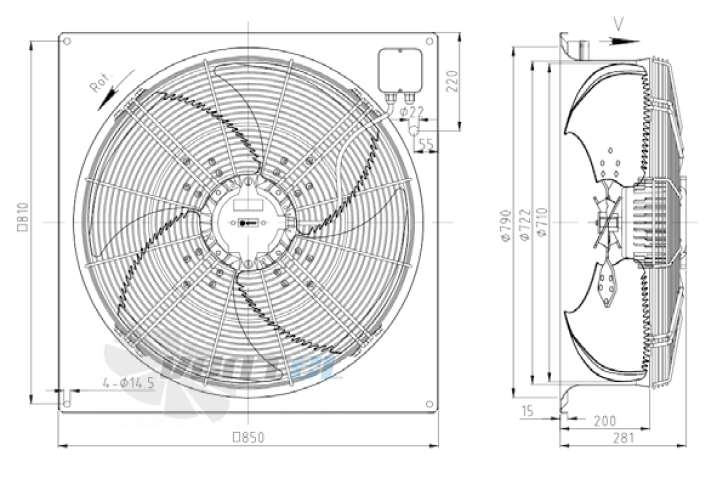 KEMAO KEMAO ODS710C-200B4.6D.V-01B2 0.75 КВТ - описание, технические характеристики, графики