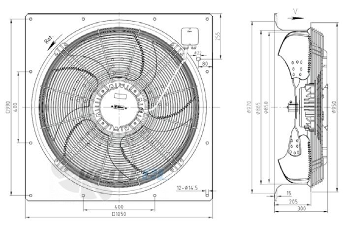 KEMAO KEMAO ODS850C-160B5.6D.V-01B 1.8 КВТ - описание, технические характеристики, графики