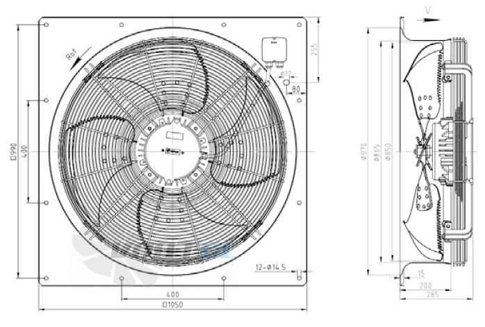 KEMAO KEMAO ODS850C-170B4.6D.V-01B 1.5 КВТ - описание, технические характеристики, графики