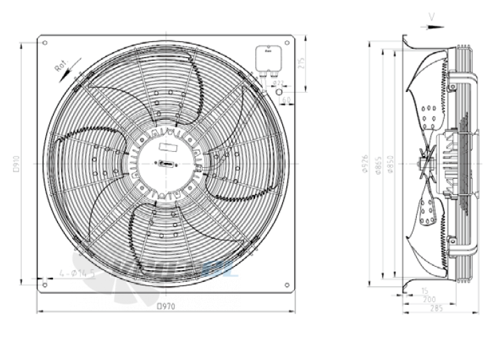KEMAO KEMAO ODS850C-170B4.6D.V-01B2 1.5 КВТ - описание, технические характеристики, графики