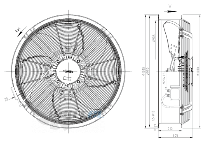 KEMAO KEMAO ODS900C-165B4.6D.V-03B 2.2 КВТ - описание, технические характеристики, графики