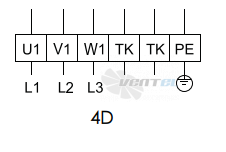 KEMAO KEMAO TFE400-80B5.4D.V-03B 0.12 КВТ - описание, технические характеристики, графики
