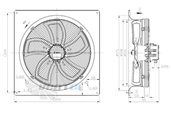 KEMAO KEMAO TFE500-75B5.EC.V-01BZ 0.37 КВТ - описание, технические характеристики, графики