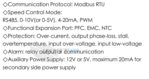 KEMAO KEMAO TFE460-85B5.EC.V-01B 0.37 КВТ - описание, технические характеристики, графики