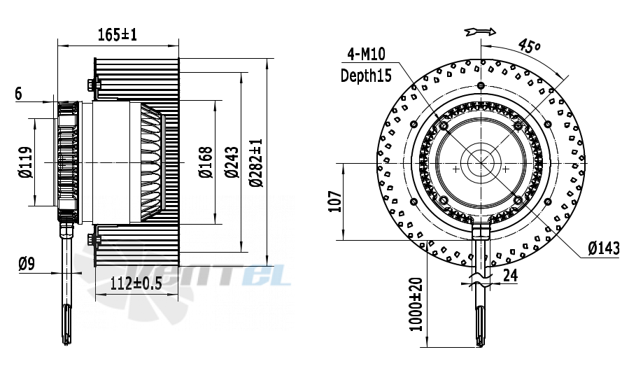 Weiguang WEIGUANG LXFF4D280-112-M168-50-AA06 - описание, технические характеристики, графики