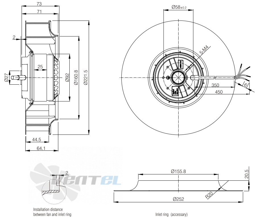 Jasonfan JASONFAN C4E-220.44B - описание, технические характеристики, графики