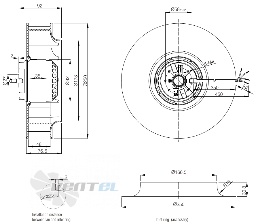 Jasonfan JASONFAN C4E-250.48D - описание, технические характеристики, графики