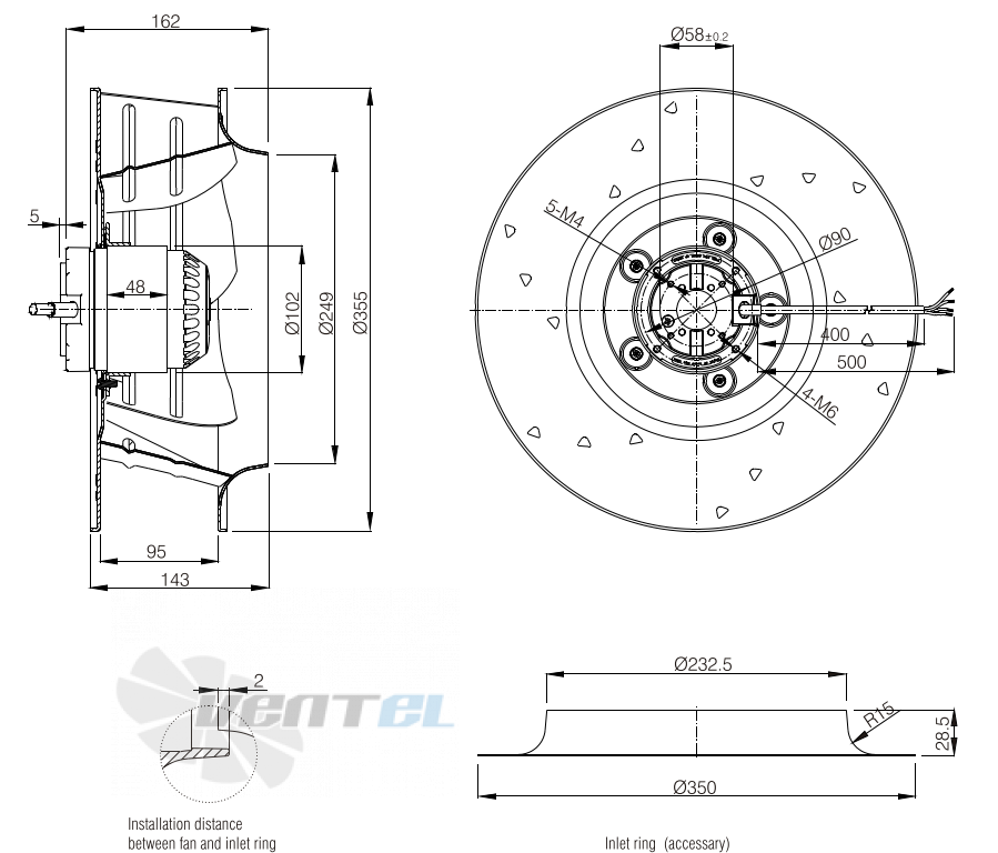 Jasonfan JASONFAN C4S-355.95 - описание, технические характеристики, графики