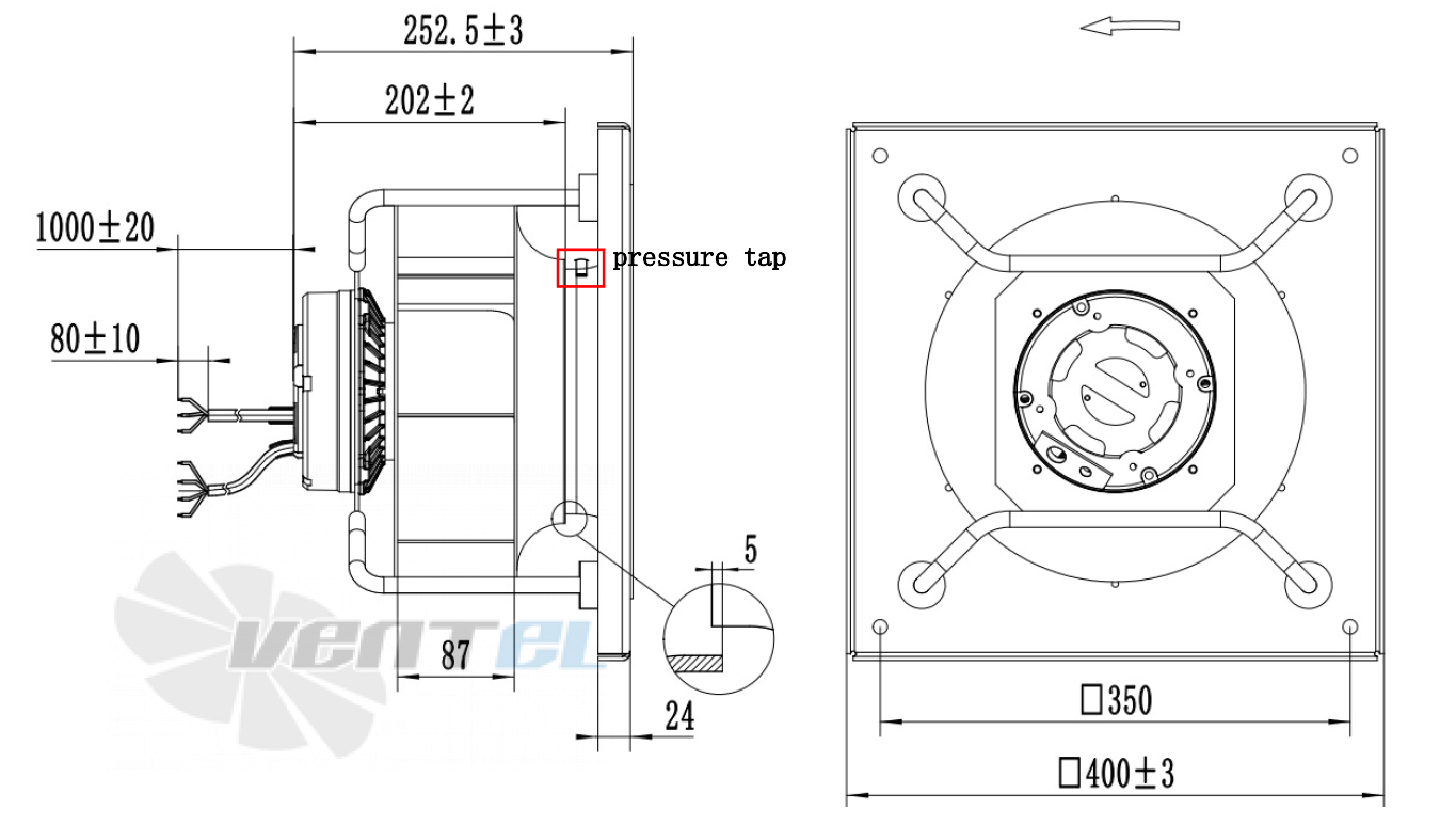 Weiguang WEIGUANG EC102-50E3G01-B280-87A1-02-Z - описание, технические характеристики, графики