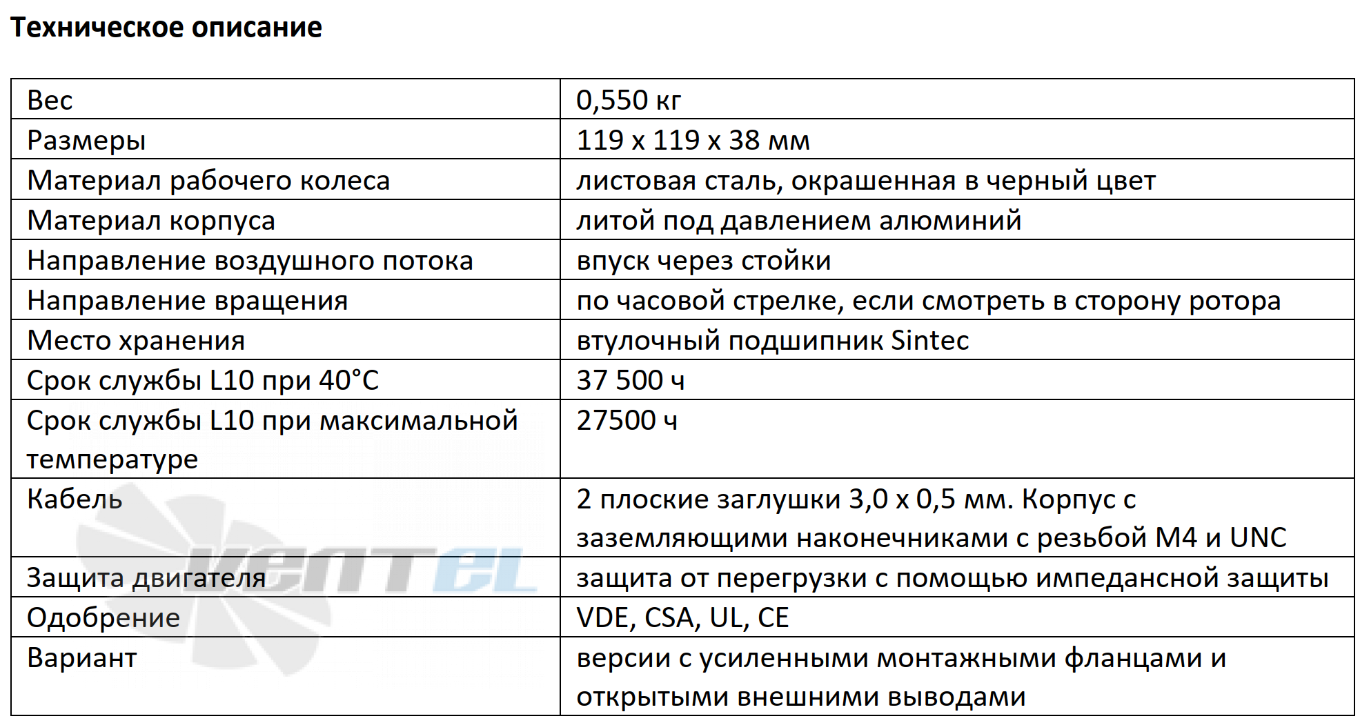 Ebmpapst EBMPAPST DV4650-470 - описание, технические характеристики, графики