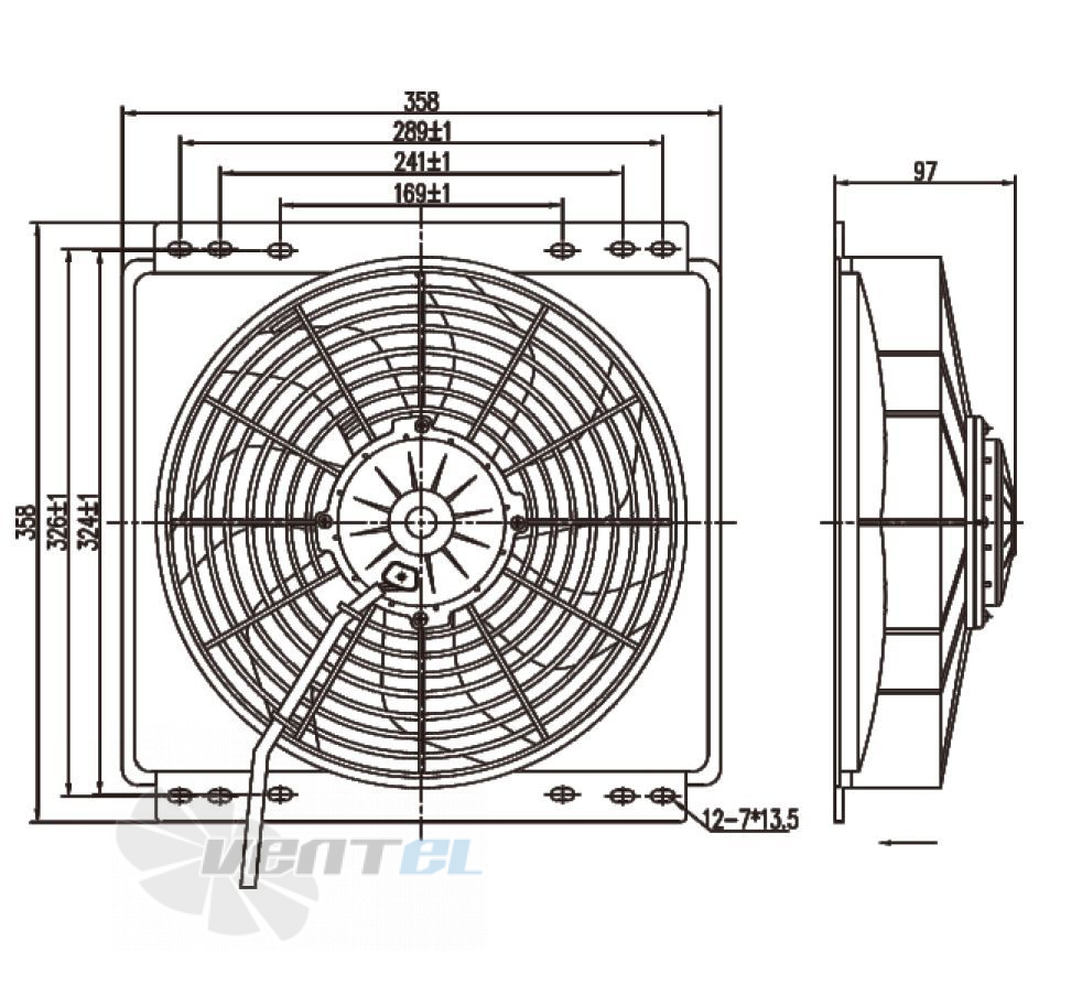 Linrui LINRUI LNF1355C-WD - описание, технические характеристики, графики