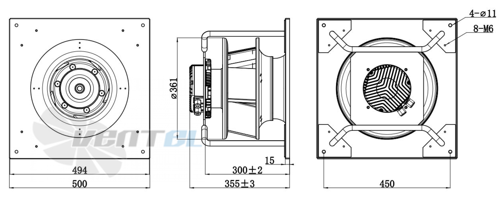 Weiguang WEIGUANG EC137-40D3G01-B315-100A2-01-Z - описание, технические характеристики, графики