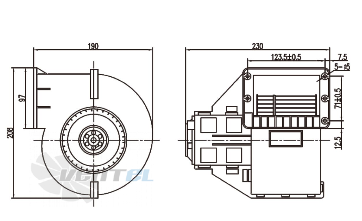 Linrui LINRUI ZHF245 - описание, технические характеристики, графики