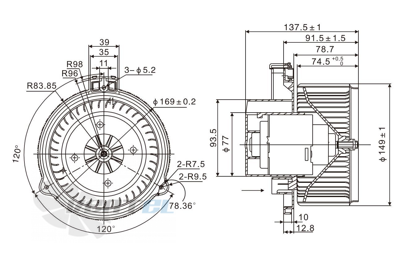 Linrui LINRUI ZHF1655 - описание, технические характеристики, графики