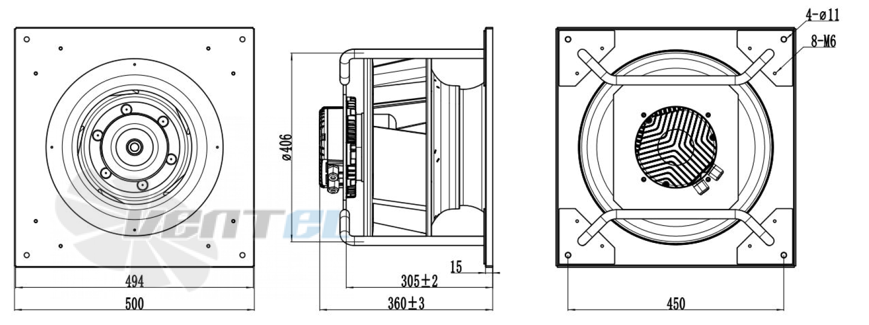 Weiguang WEIGUANG EC137-40D3G01-B355-110A2-01-Z - описание, технические характеристики, графики