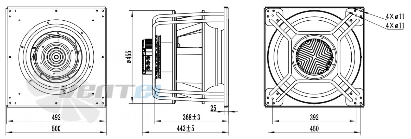 Weiguang WEIGUANG EC180-55D3G01-B400-140A2-01-Z - описание, технические характеристики, графики