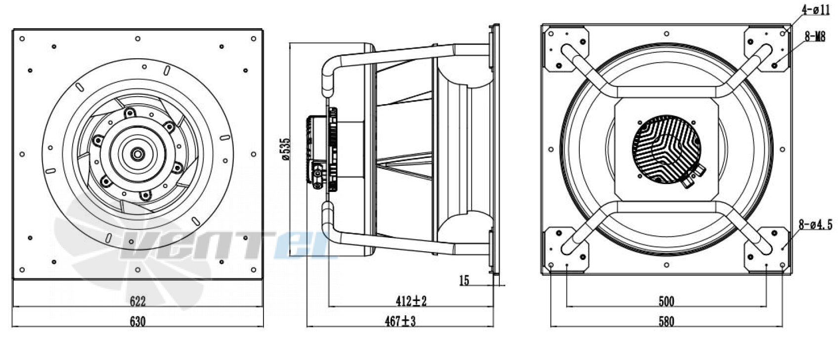 Weiguang WEIGUANG EC137-80D3G01-B450-150A2-01-Z - описание, технические характеристики, графики