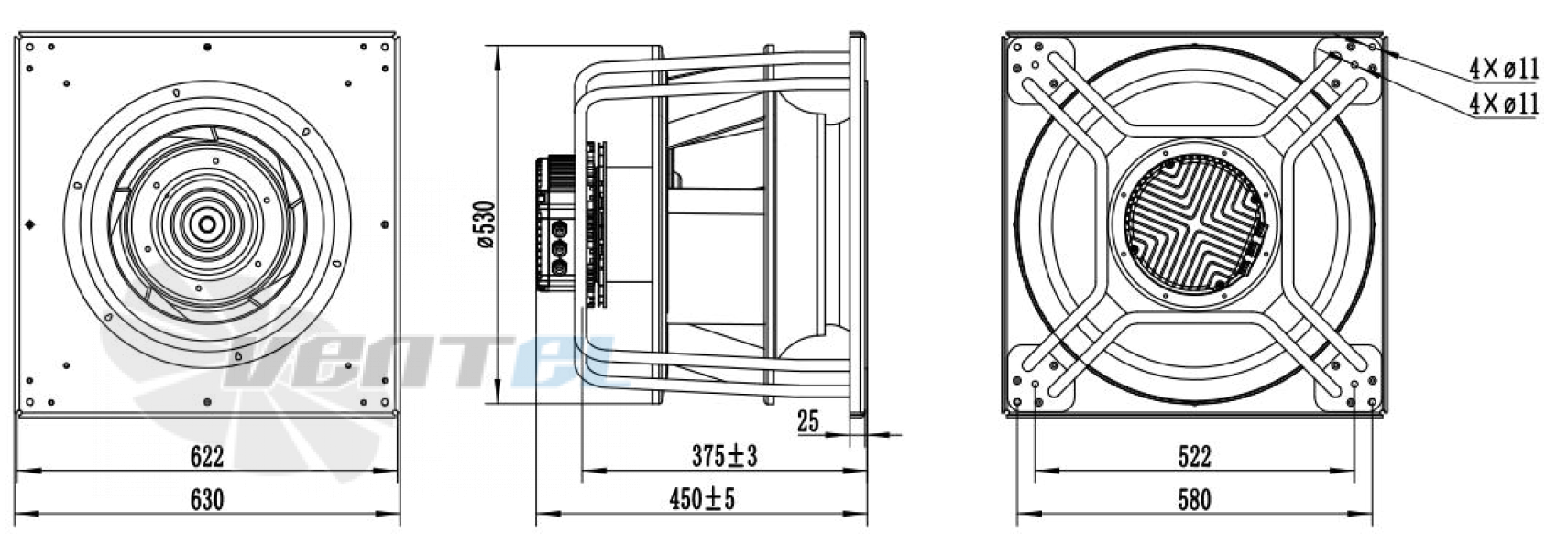 Weiguang WEIGUANG EC180-55D3G01-B450-150A2-01-Z - описание, технические характеристики, графики