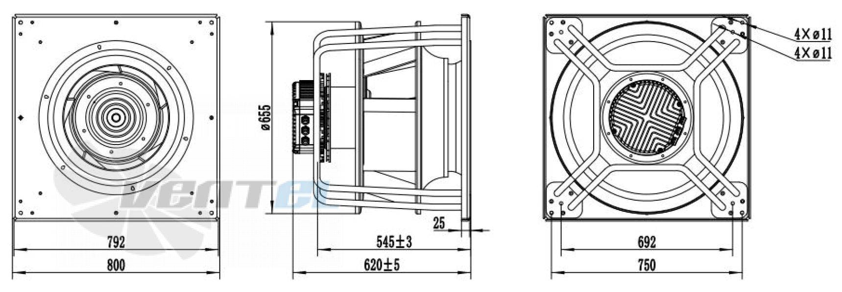 Weiguang WEIGUANG EC180-120D3G01-B560-190A2-01-Z - описание, технические характеристики, графики