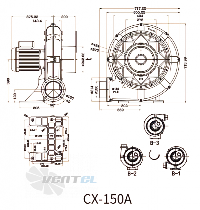 Manvac MANVAC CX-150A - описание, технические характеристики, графики