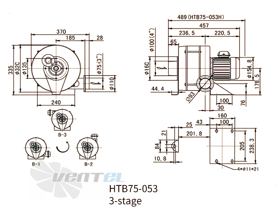 Manvac MANVAC HTB75-053 - описание, технические характеристики, графики