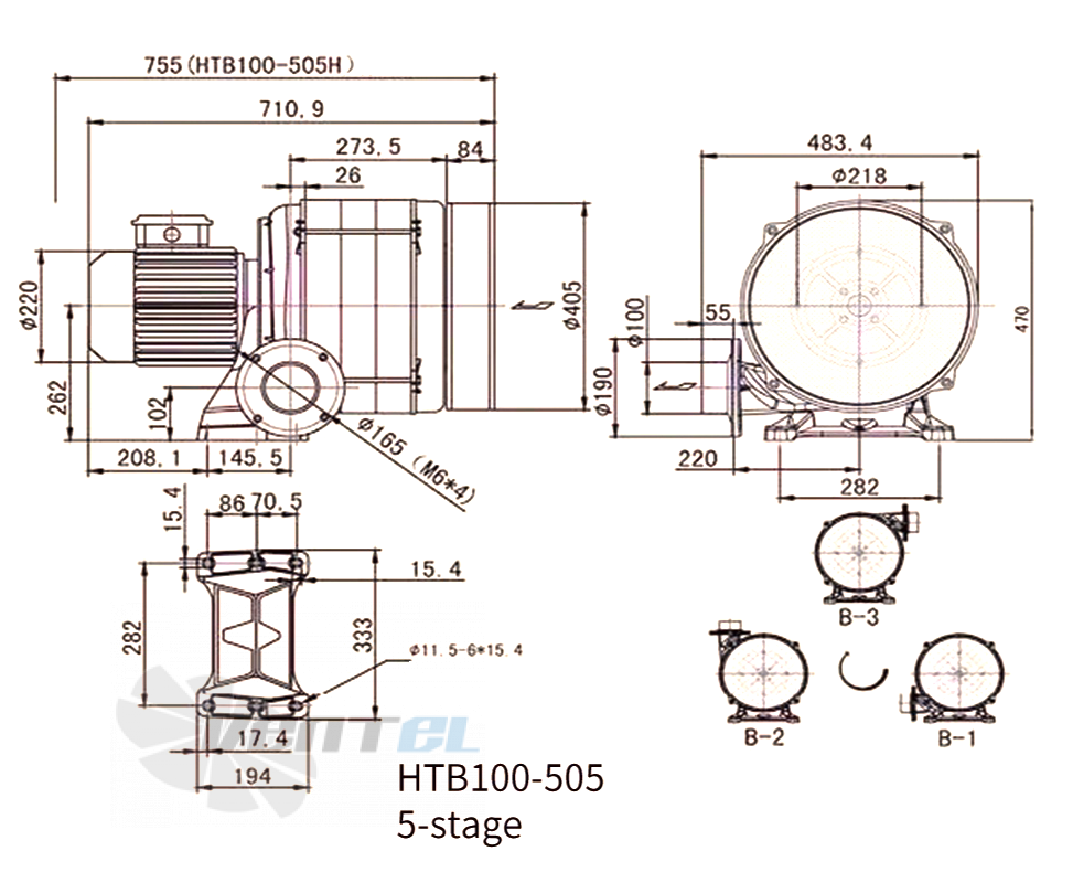 Manvac MANVAC HTB100-505 - описание, технические характеристики, графики