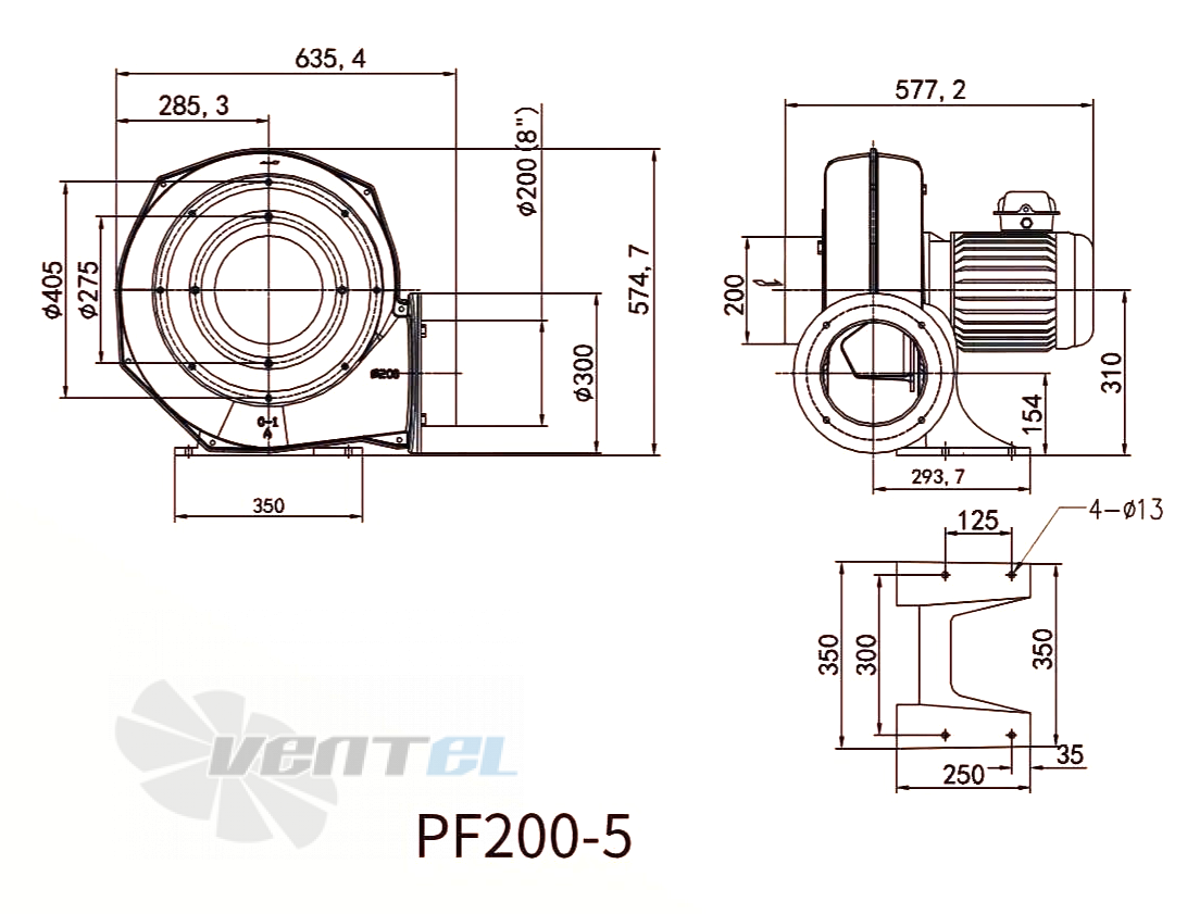 Manvac MANVAC PF200-5 - описание, технические характеристики, графики