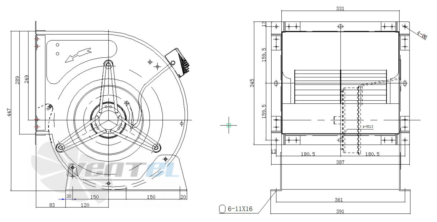 Weiguang WEIGUANG EC183-18E3G01-FD10-10S1-01 - описание, технические характеристики, графики