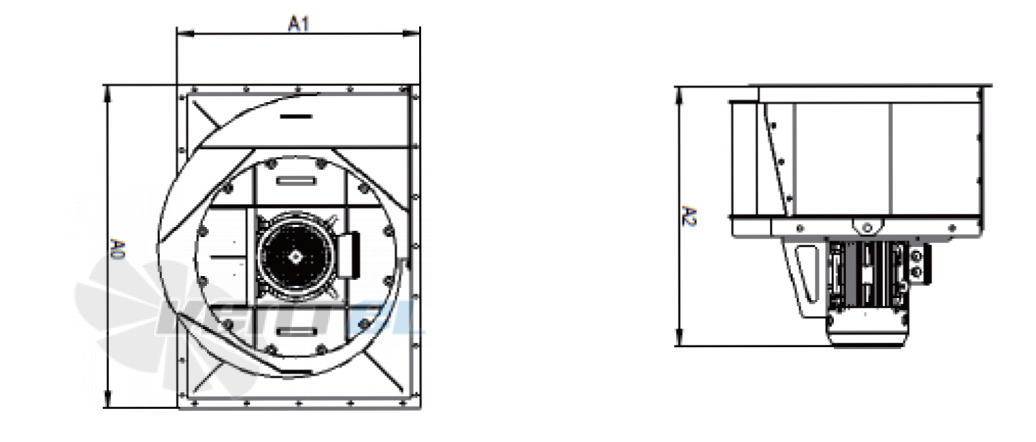 Krubo KRUBO XMH255B2-081-00 11 КВТ - описание, технические характеристики, графики