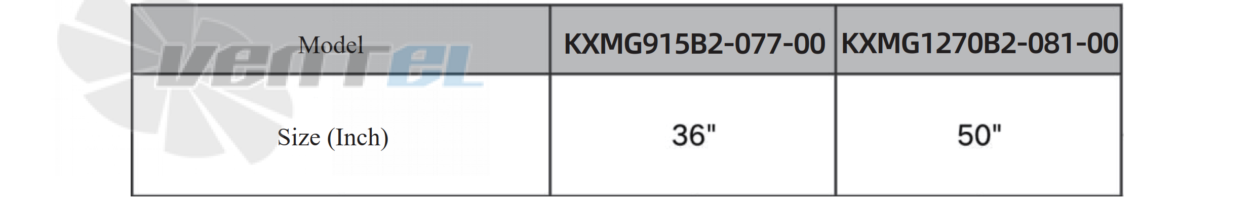 Krubo KRUBO KXMG915B2-077-00 - описание, технические характеристики, графики