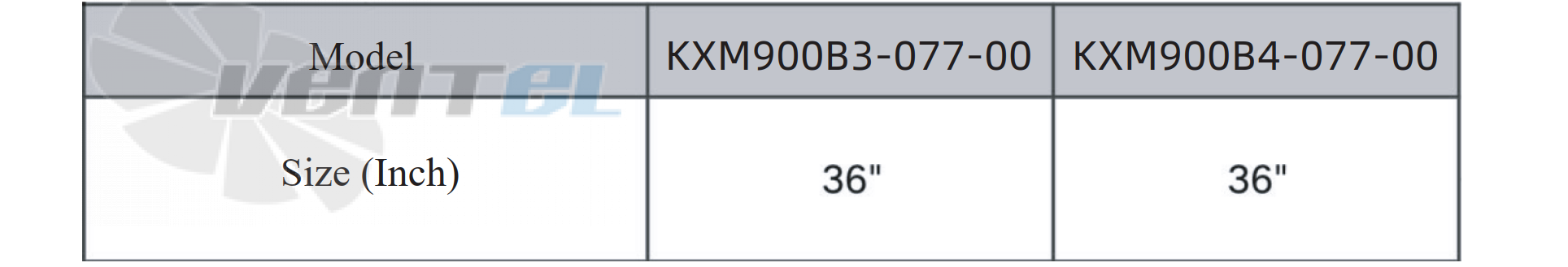 Krubo KRUBO KXM900B4-077-00 - описание, технические характеристики, графики