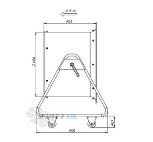 Krubo KRUBO XMF500B2-081-00 0.55 КВТ - описание, технические характеристики, графики