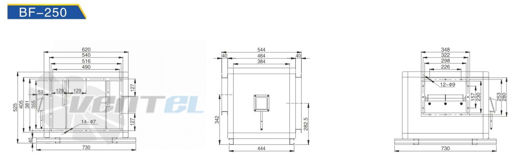 Hangda HANGDA BF4D-250 - описание, технические характеристики, графики