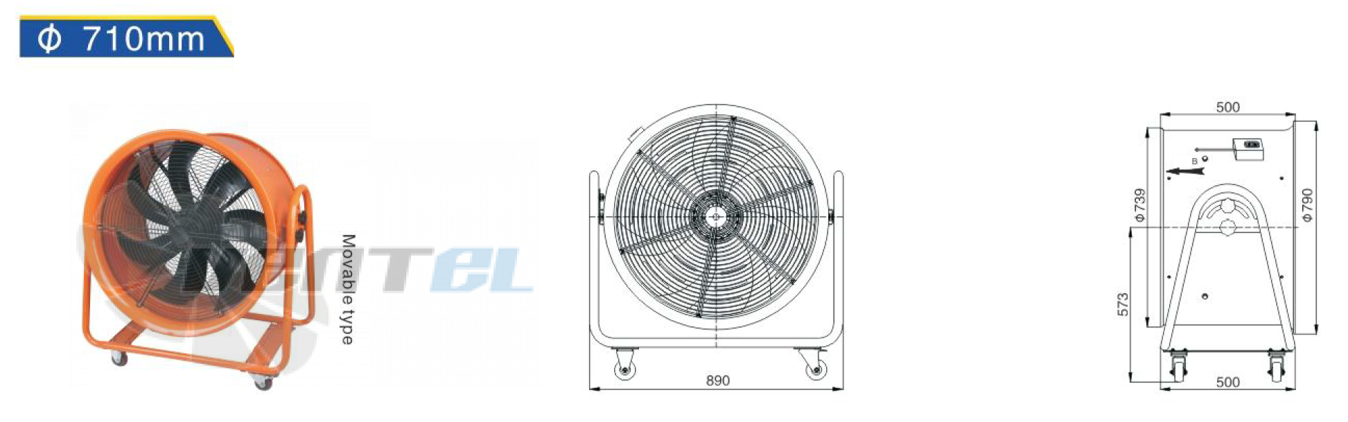 Hangda HANGDA YWF4D-710-PORTABLE - описание, технические характеристики, графики