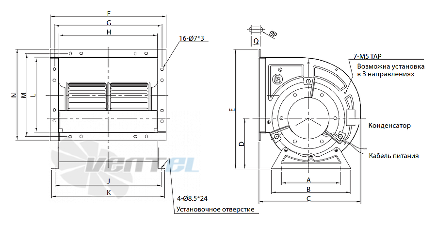 Fanzic FANZIC TFB-GD23 DS - описание, технические характеристики, графики