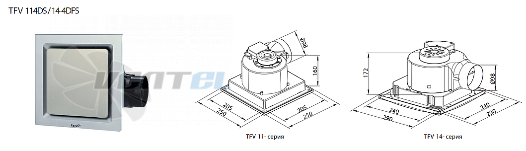 Fanzic FANZIC TFV 114DS - описание, технические характеристики, графики