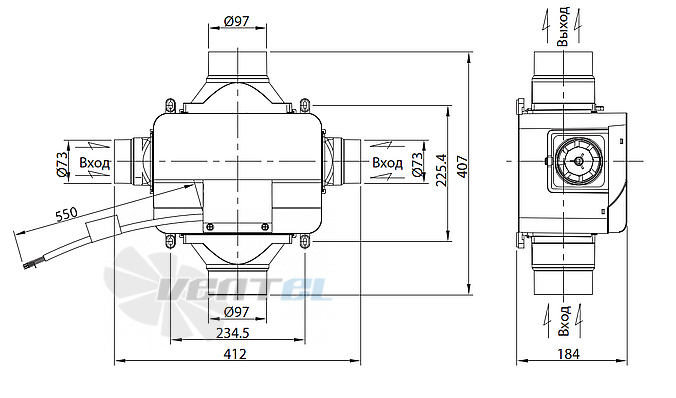 Fanzic FANZIC TFV-175P-3(L) - описание, технические характеристики, графики