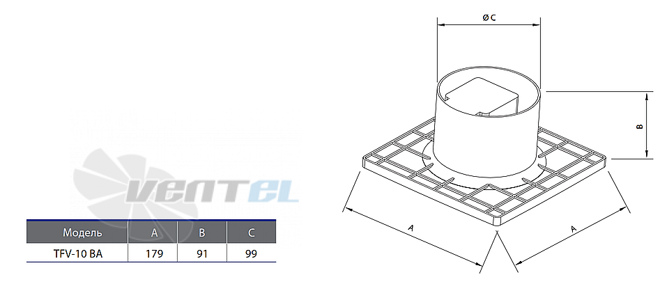 Fanzic FANZIC TFV-10 BA - описание, технические характеристики, графики