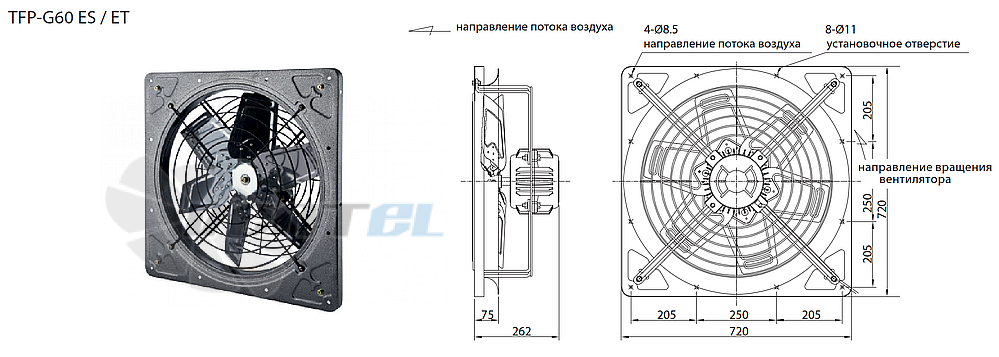 Fanzic FANZIC TFP-G60 ES - описание, технические характеристики, графики