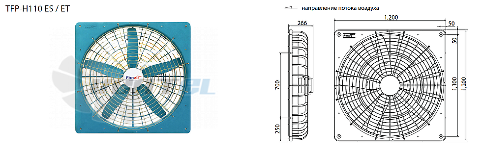 Fanzic FANZIC TFP-H110 ES - описание, технические характеристики, графики