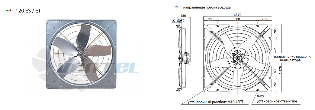 Fanzic FANZIC TFP-T120 ES - описание, технические характеристики, графики