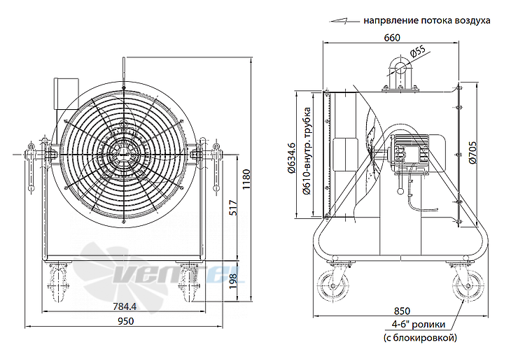 Fanzic FANZIC TFD-F60 GT - описание, технические характеристики, графики