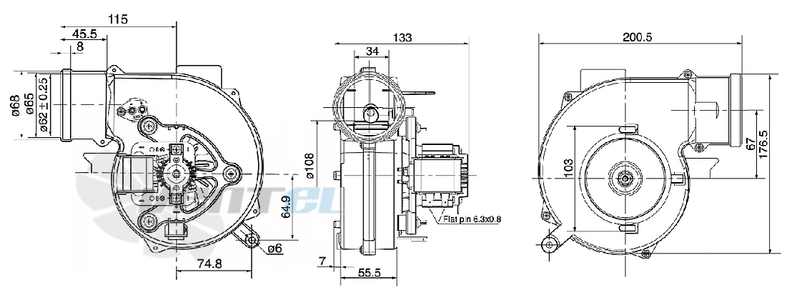 Amec AMEC FL108034Y-08 - описание, технические характеристики, графики