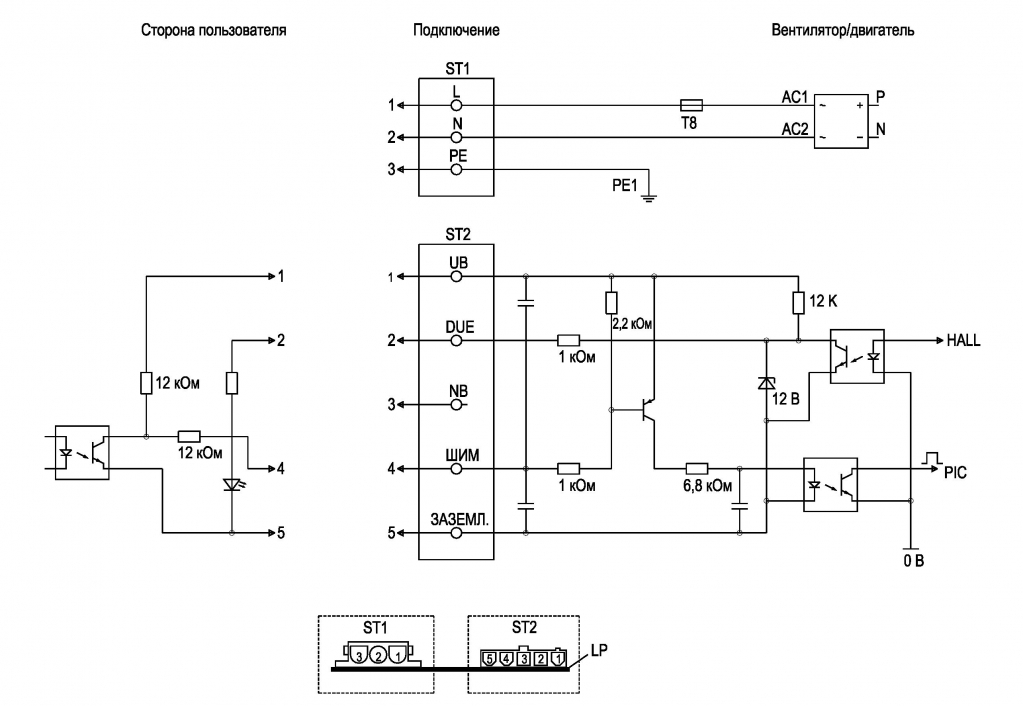 EBMPAPST G1G170AB3120 - описание, технические характеристики, графики