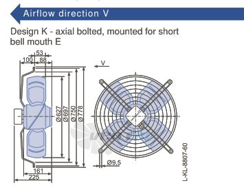 Ziehl-abegg FB063-ADK.4I.V4S - описание, технические характеристики, графики