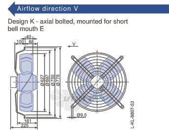 Ziehl-abegg FB063-SDK.4I.V4L - описание, технические характеристики, графики