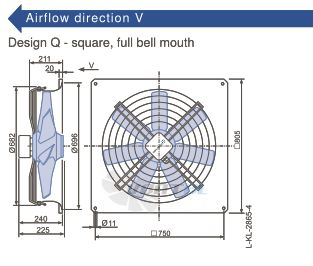 Ziehl-abegg FC063-SDQ.4I.V7 - описание, технические характеристики, графики